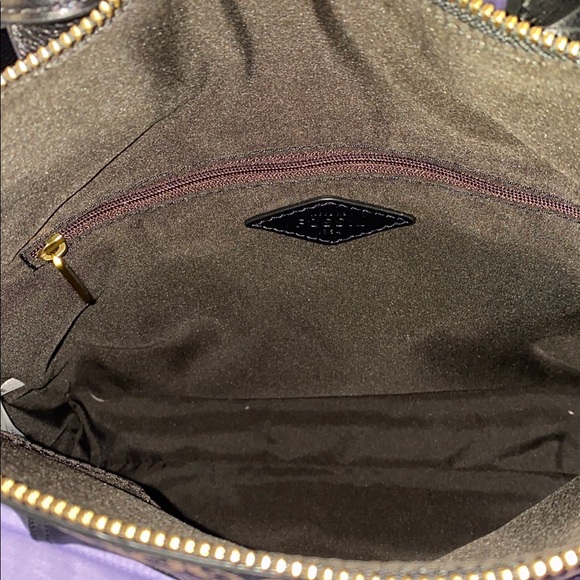 NWOT Fossil Black and Brown Women's Bag - Picture 8 of 11